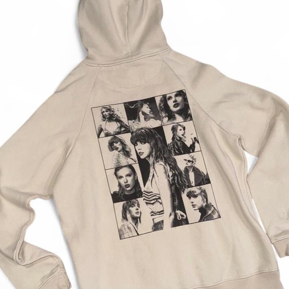 Authentic Taylor Swift Eras tour 2023 beige hoodie medium